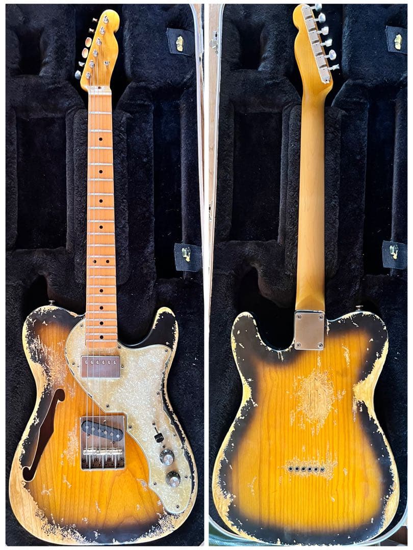 ハードレリックTelecasterThinline Style AshBody - メルカリ