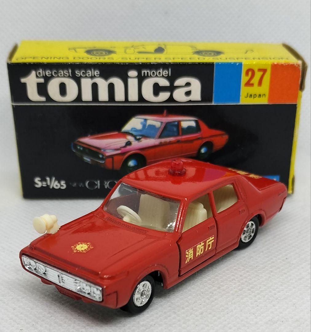 《黒箱トミカ27-2-1》クラウンファイヤーチーフ【入手難易度 C】１Eホイール