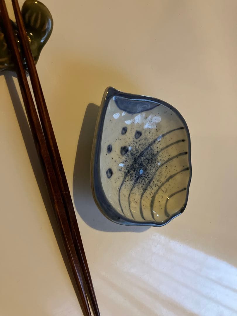 巻貝染付向付　10脚