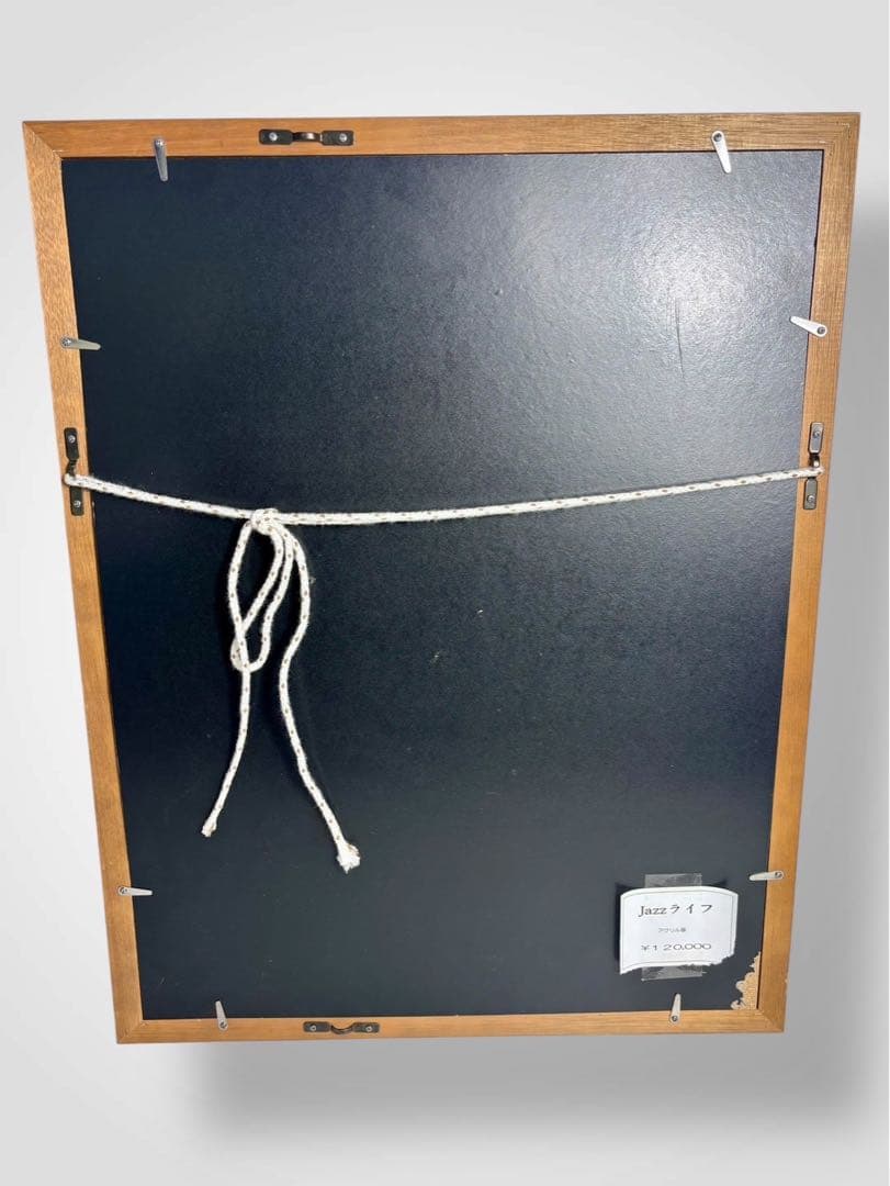 津田耕「Jazzライフ」マイルス・デイヴィス 額装アクリル画 - メルカリ