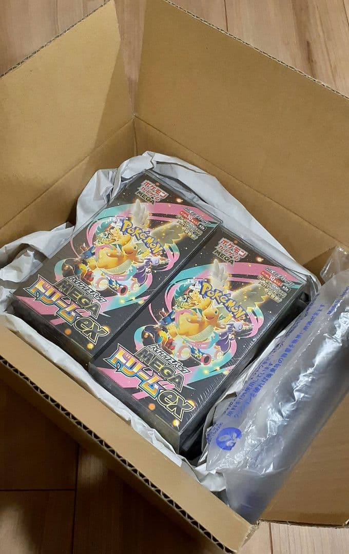 MEGAドリームex　6BOX セット【新品未開封 シュリンク・ローダー付き】