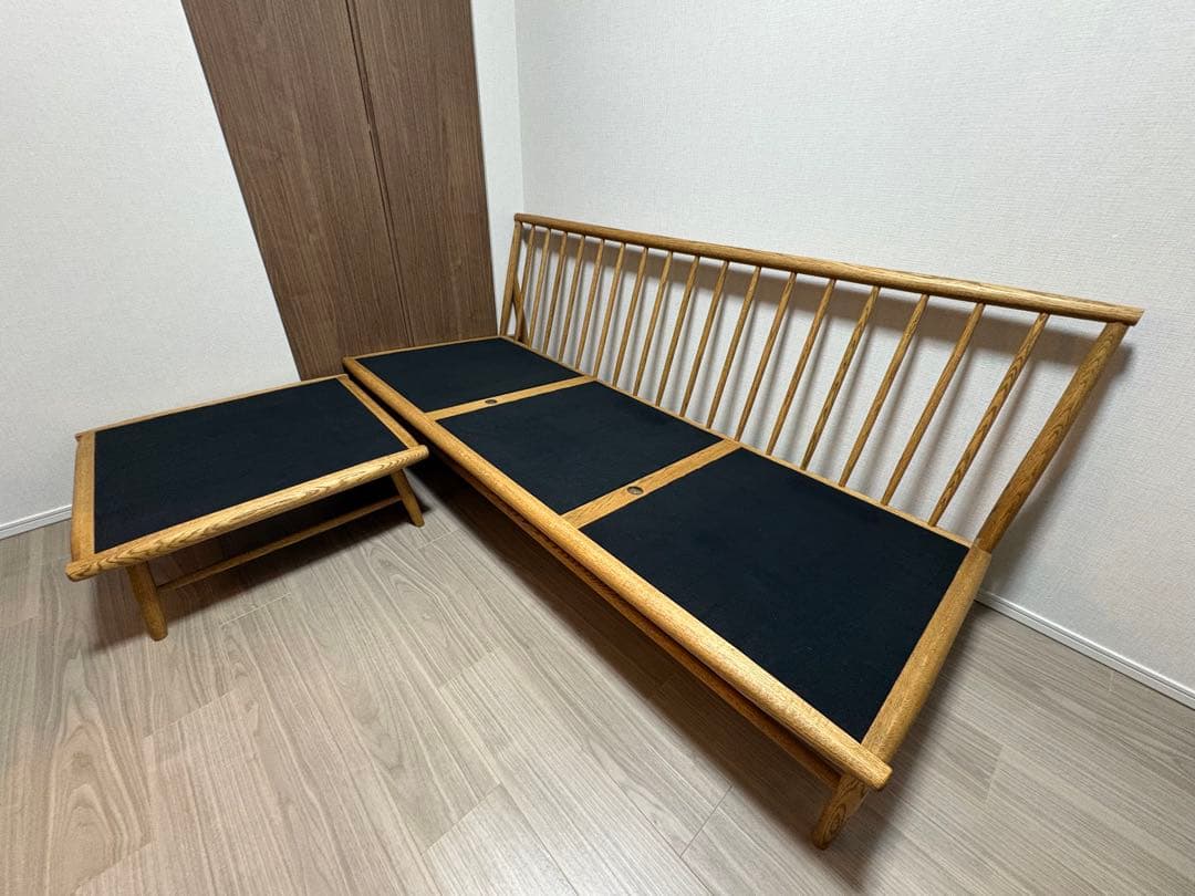 ② CLOUD SOFA オットマン MOMO NATURAL 送料込