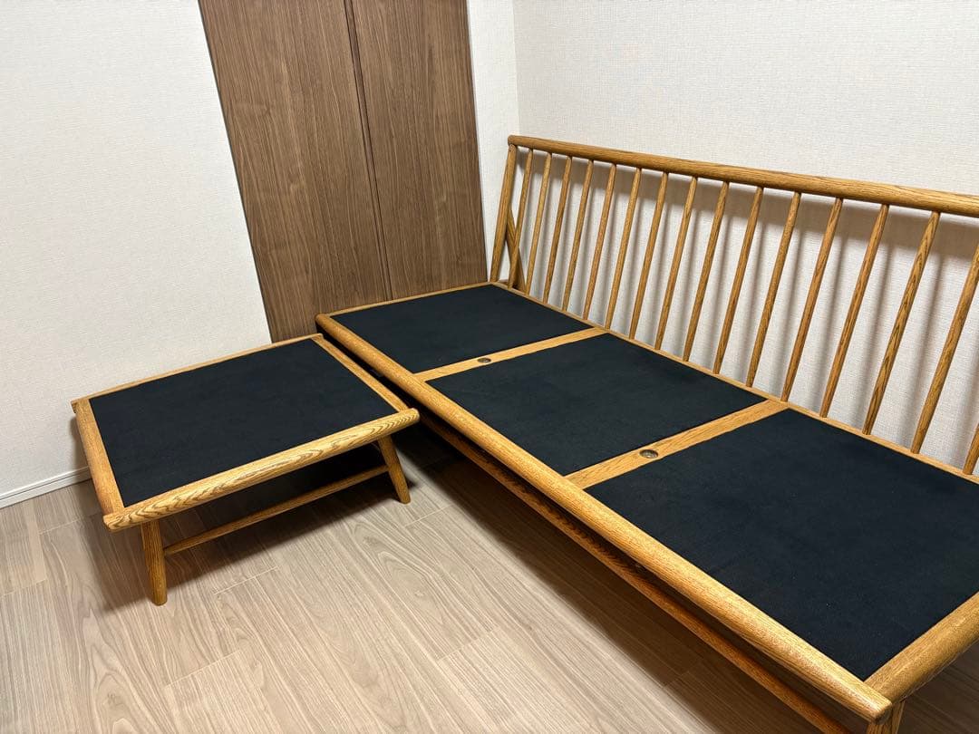 ② CLOUD SOFA オットマン MOMO NATURAL 送料込