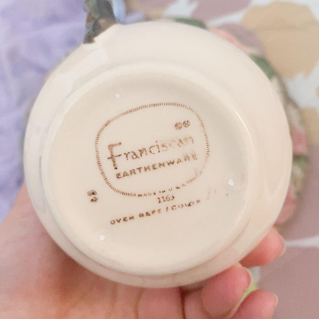 Franciscan Rose Pattern 皿とピッチャーセット