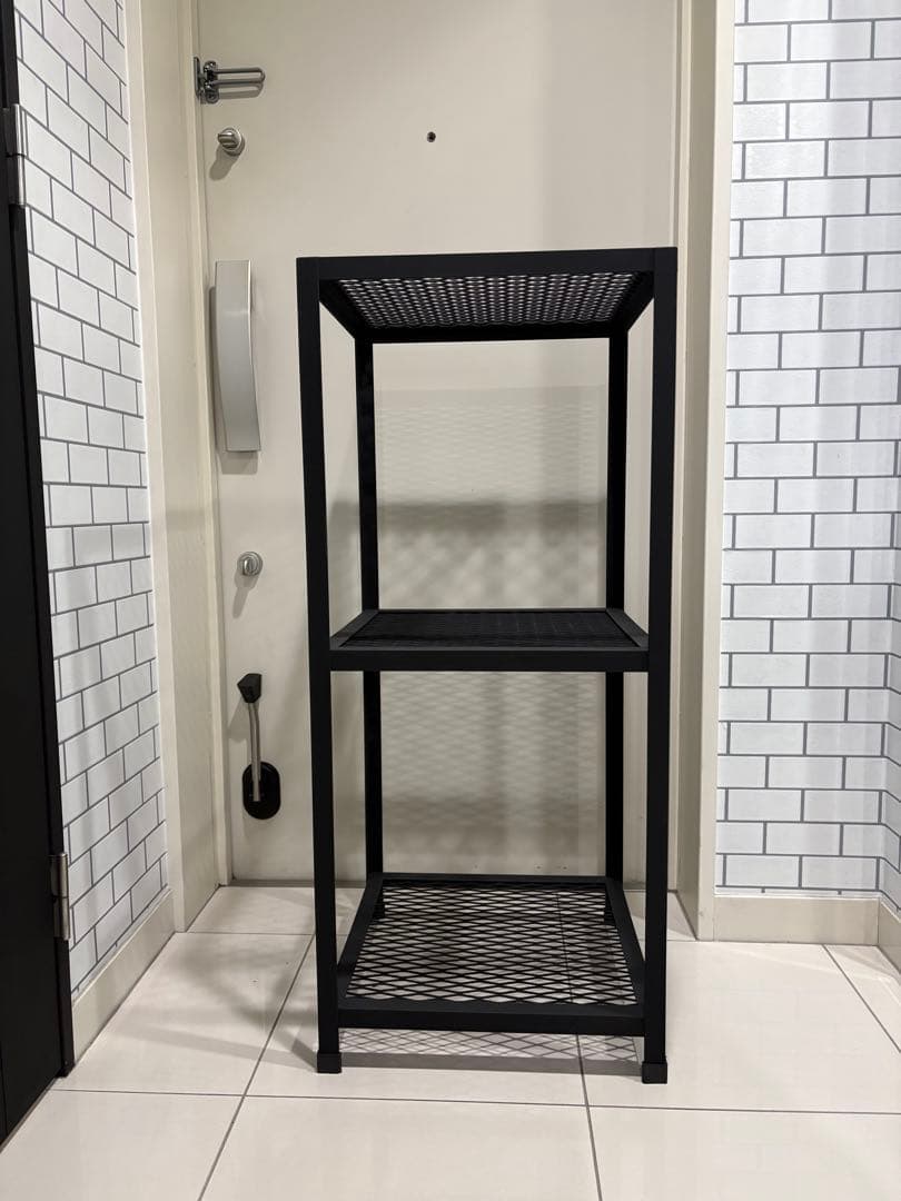 アイアンラック　植物棚　ディスプレイラック　インダストリアル　アイアン家具