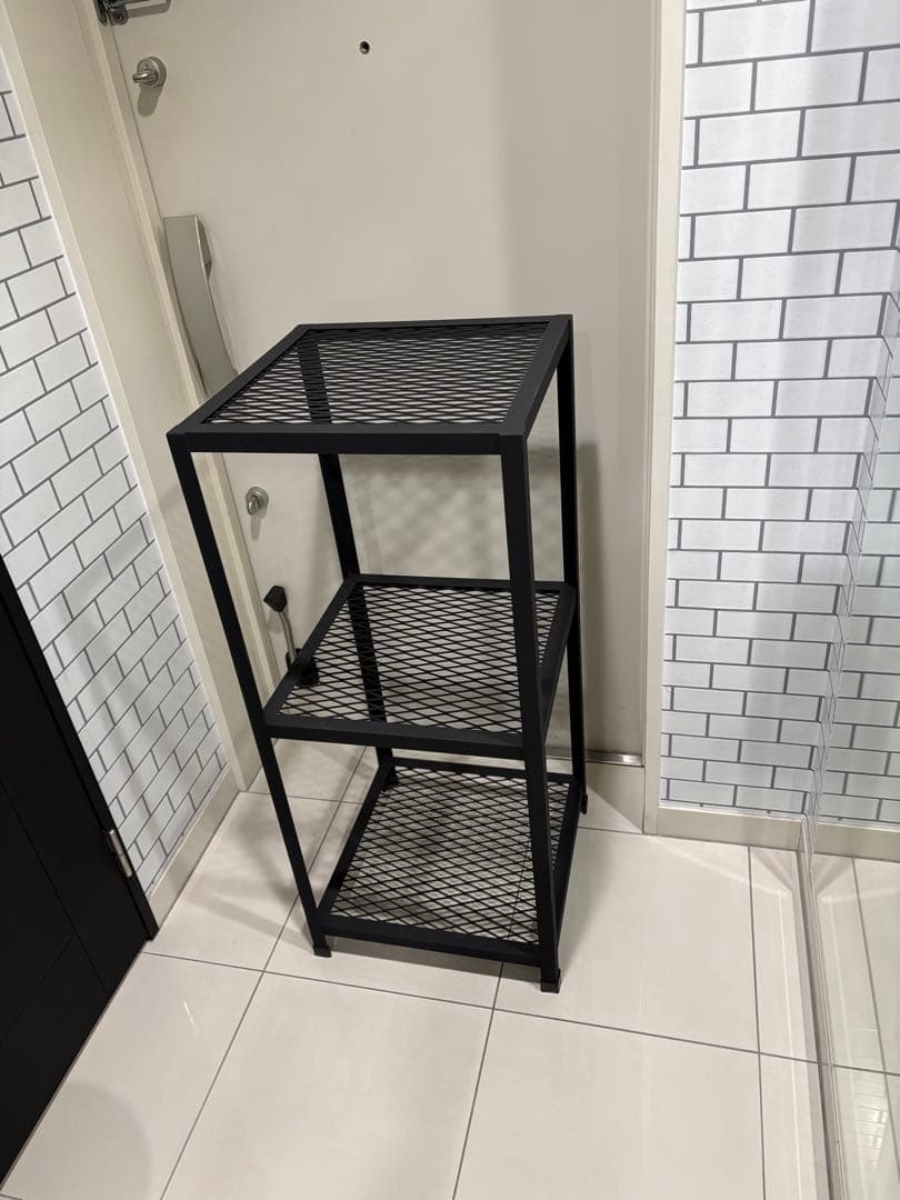 アイアンラック　植物棚　ディスプレイラック　インダストリアル　アイアン家具