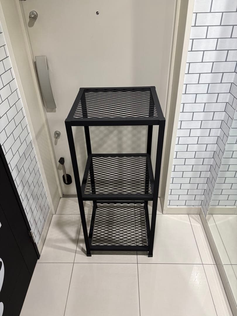 アイアンラック　植物棚　ディスプレイラック　インダストリアル　アイアン家具