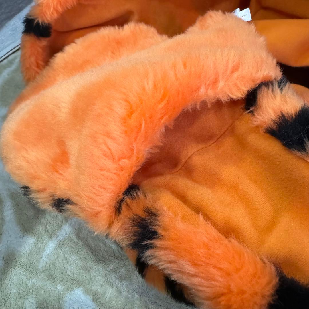 ディズニー」ティガー ファンキャップ マフラー フード付き被り物