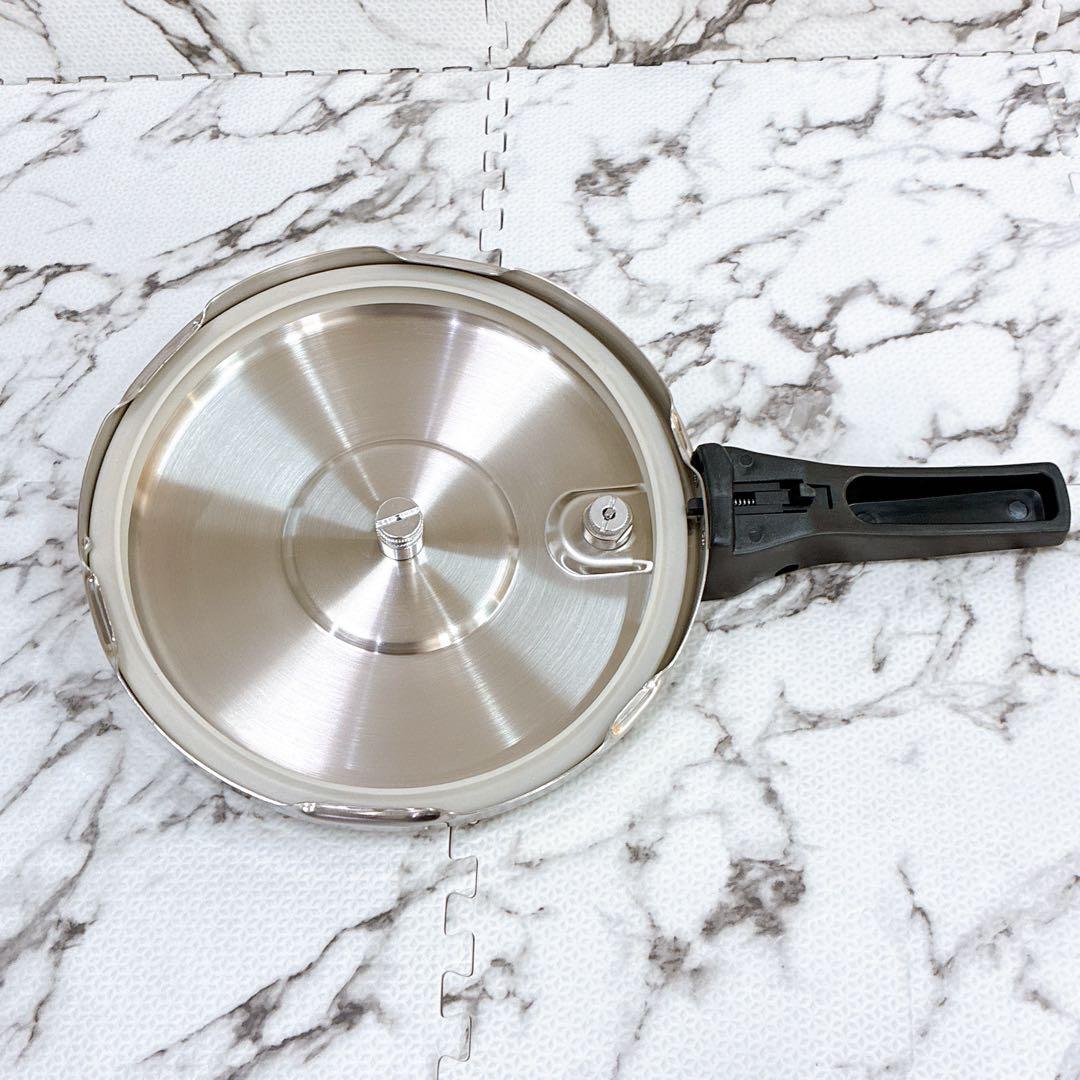 【未使用品 IH対応】ワンダーシェフ 家庭用圧力鍋 6.0L