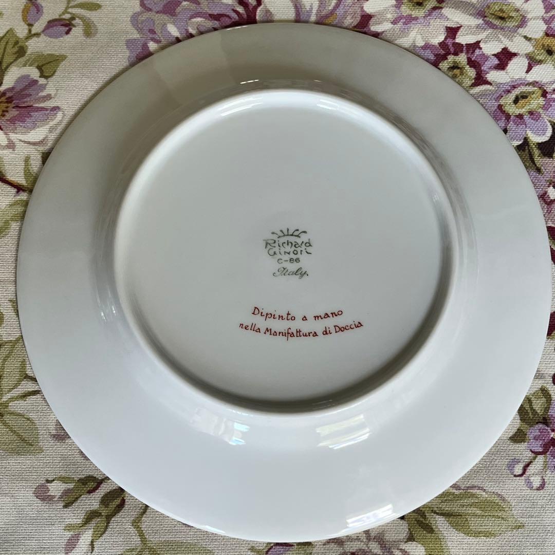 【希少品】リチャードジノリ★インペロトスカーナ★手描き風景画　プレート