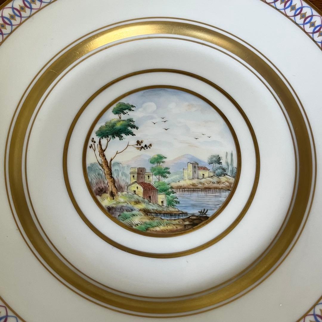 【希少品】リチャードジノリ★インペロトスカーナ★手描き風景画　プレート