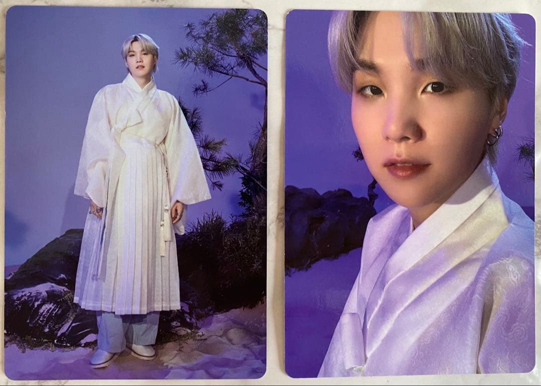 BTS SUGA ユンギ ラキドロ トレカ ミニフォト フィルム Tシャツ