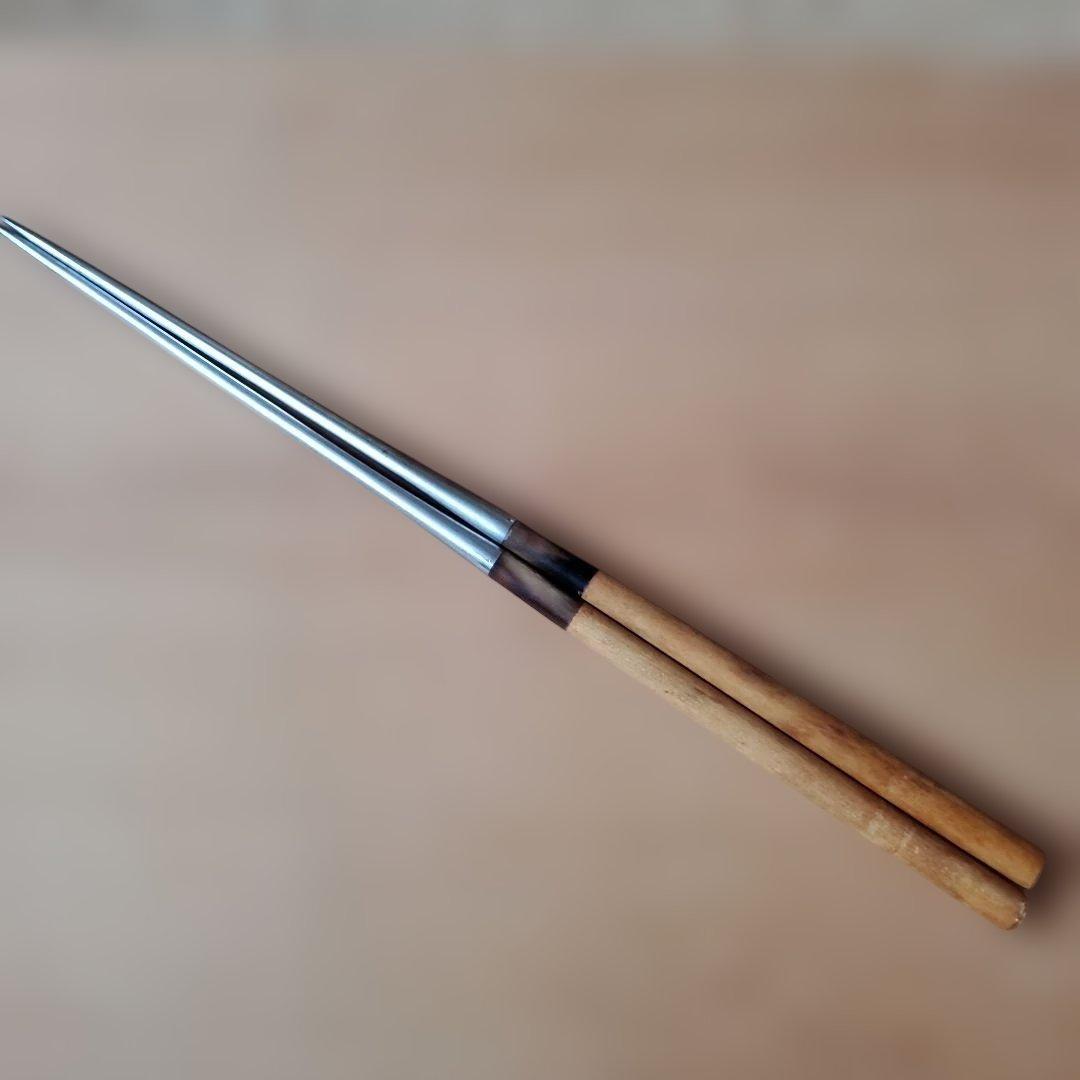 黒壇　御盛箸セット+おまけつき