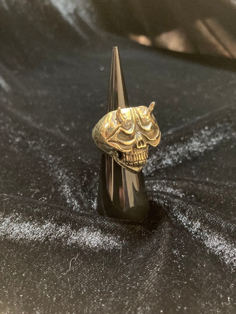 Devil Skull RING 真鍮