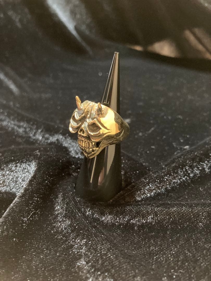 Devil Skull RING 真鍮