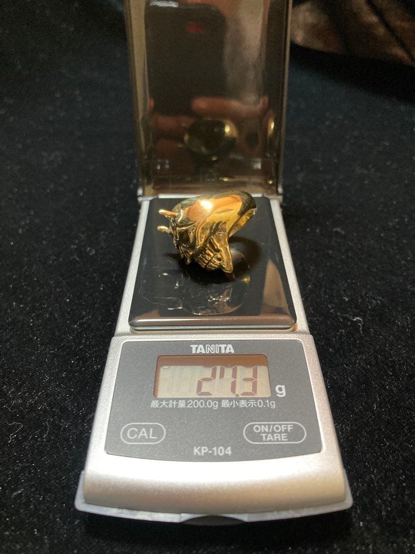 Devil Skull RING 真鍮