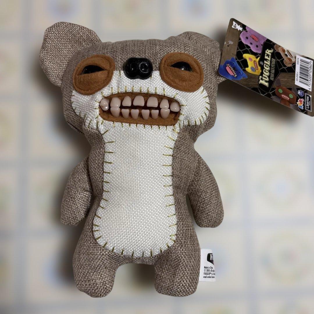 希少品)ファグラー ぬいぐるみ ブラウン FUGGLER MONSTER - メルカリ