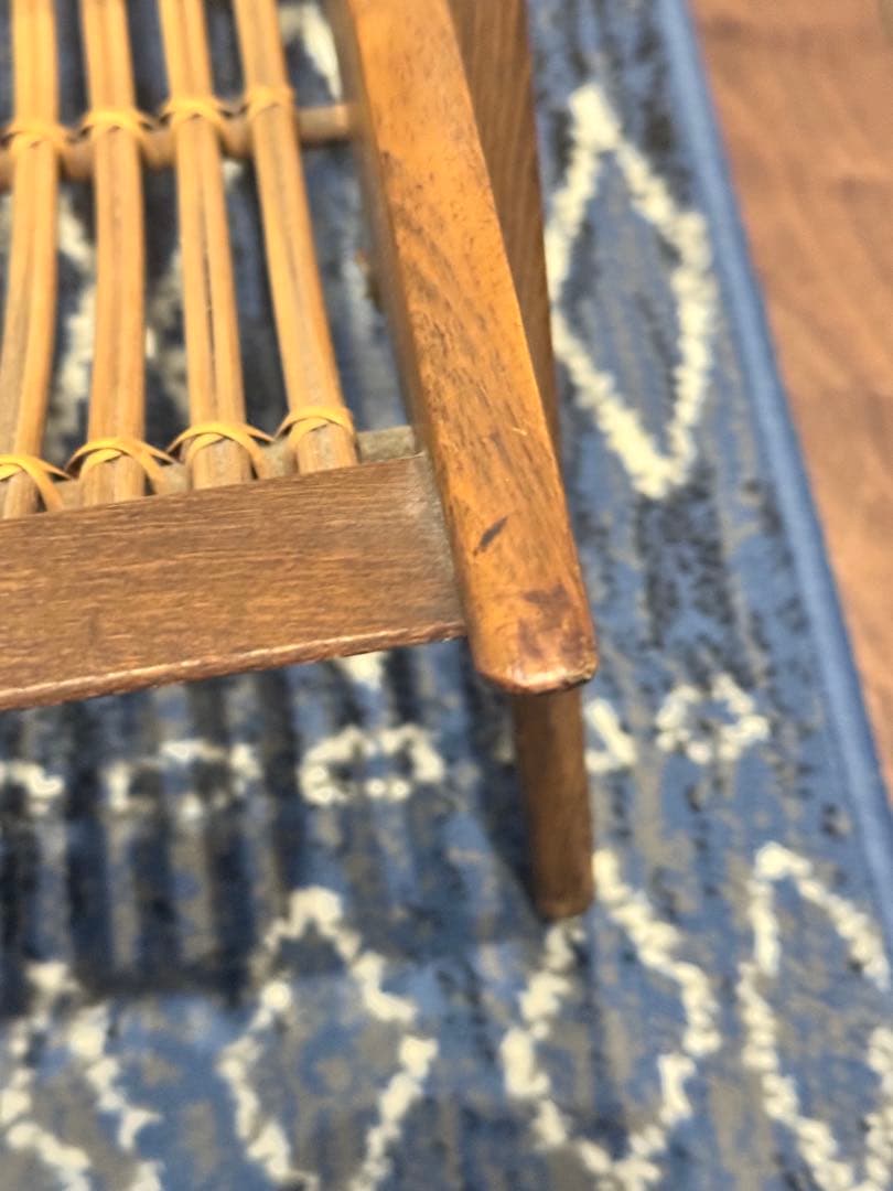 オールドマルニ maruni 1960年代 マガジンラック 孔雀ロゴ