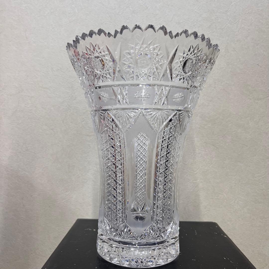 ボヘミアングラスBohemian Glassクリスタルガラス製 - メルカリ