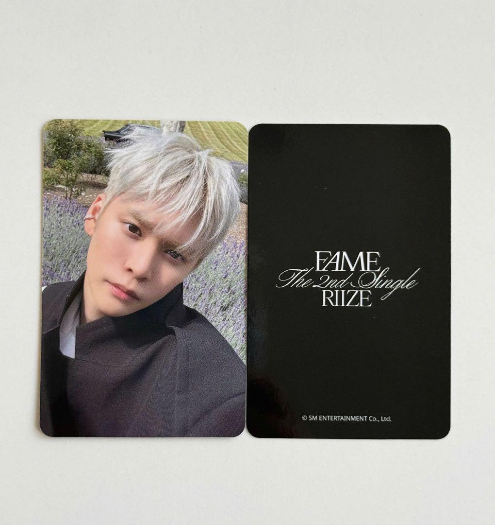 RIIZE Fame APPLEMUSIC 特典トレカ ウンソク - メルカリ