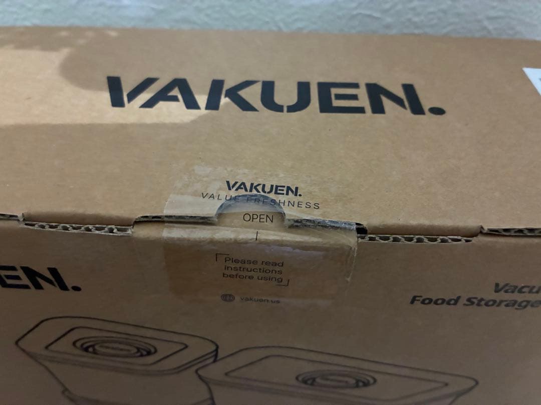 【新品・未開封】VAKUEN バクエン　真空保存容器4点セット