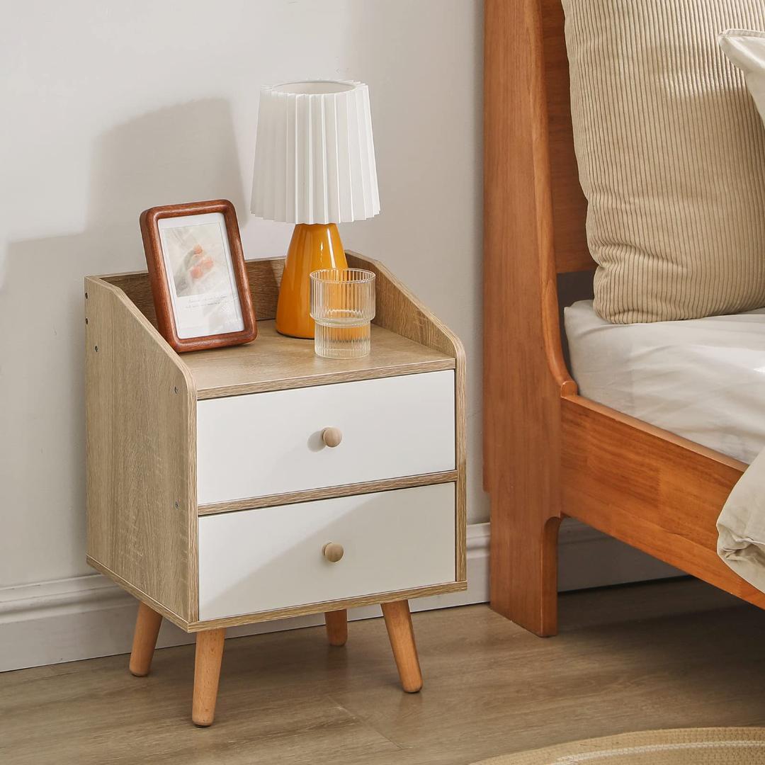北欧 ナチュラルデザイン 引き出し サイドテーブル チェスト