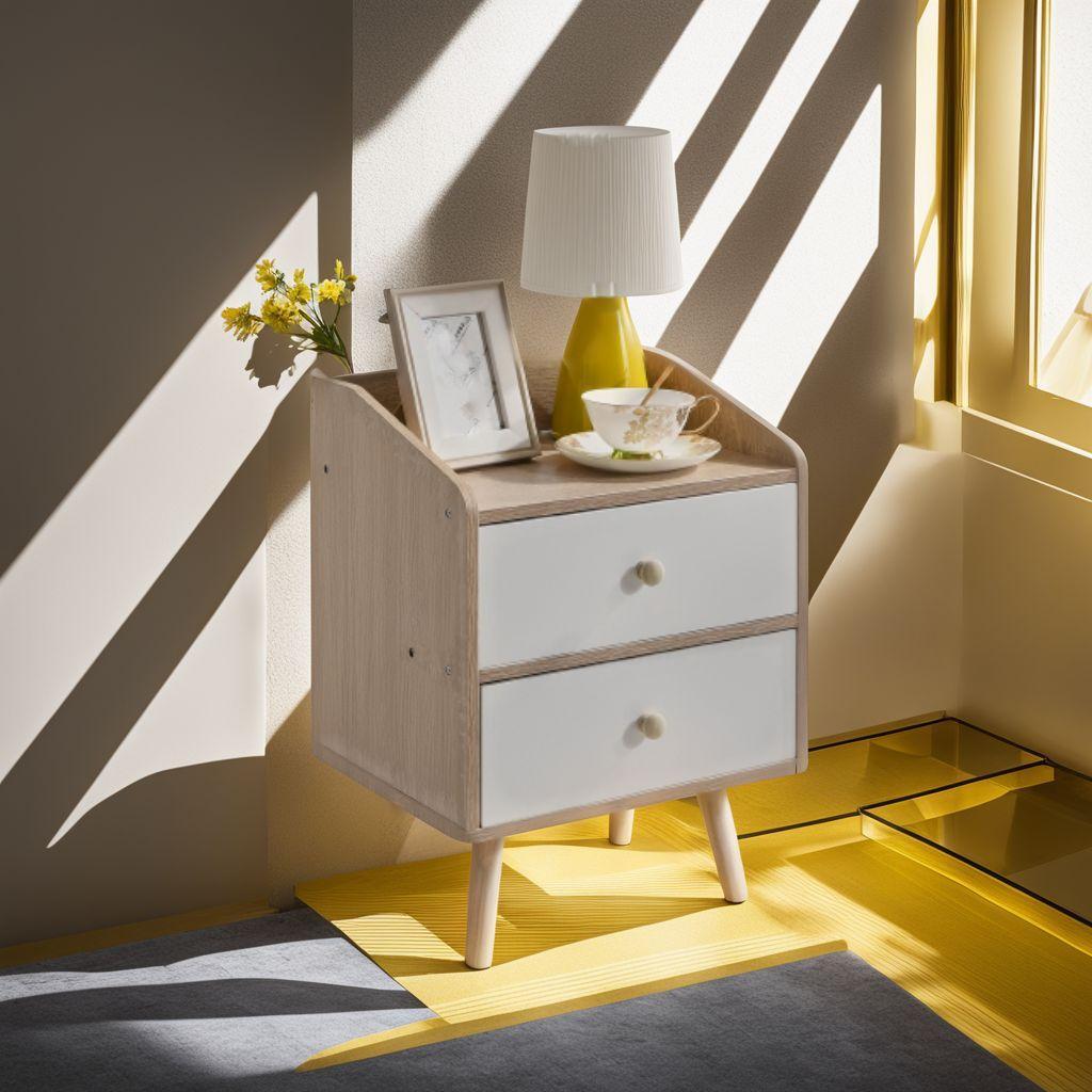 北欧 ナチュラルデザイン 引き出し サイドテーブル チェスト