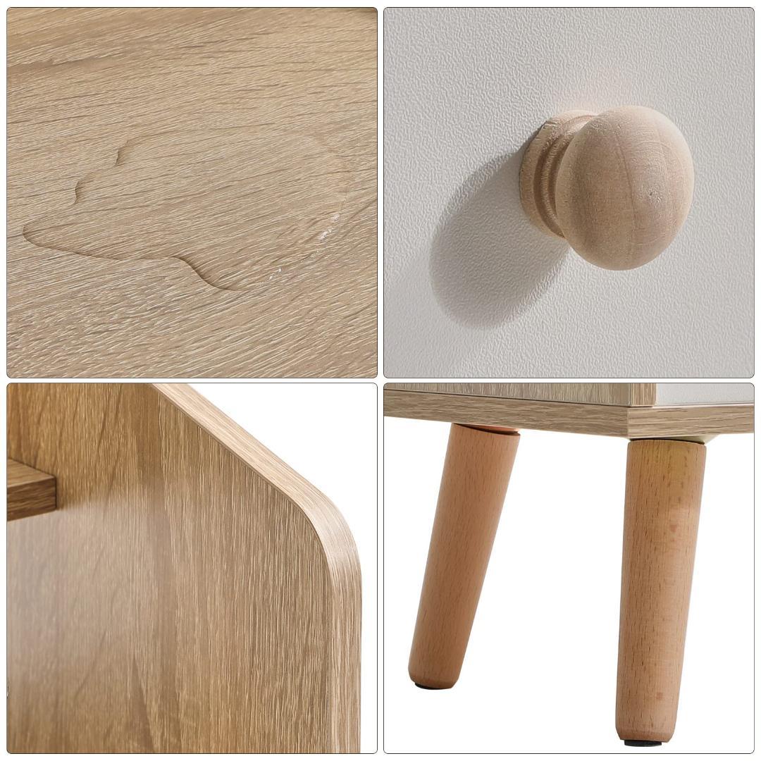 北欧 ナチュラルデザイン 引き出し サイドテーブル チェスト