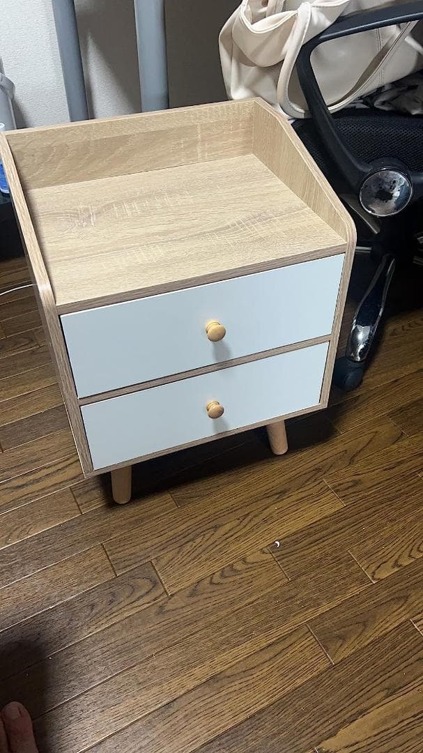北欧 ナチュラルデザイン 引き出し サイドテーブル チェスト