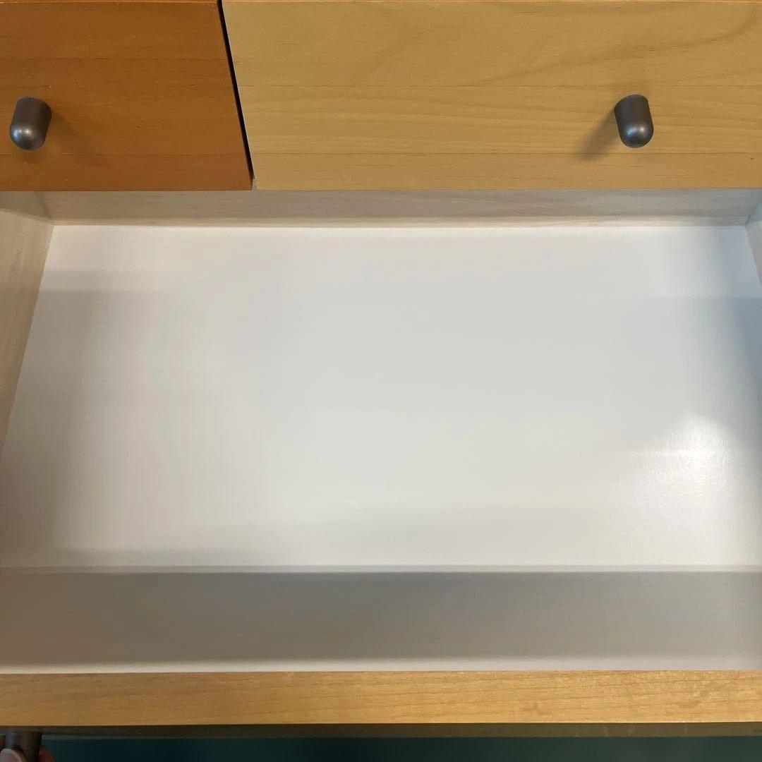 木製テレビ台 引き出し付き ガラス付き インテリア 家具