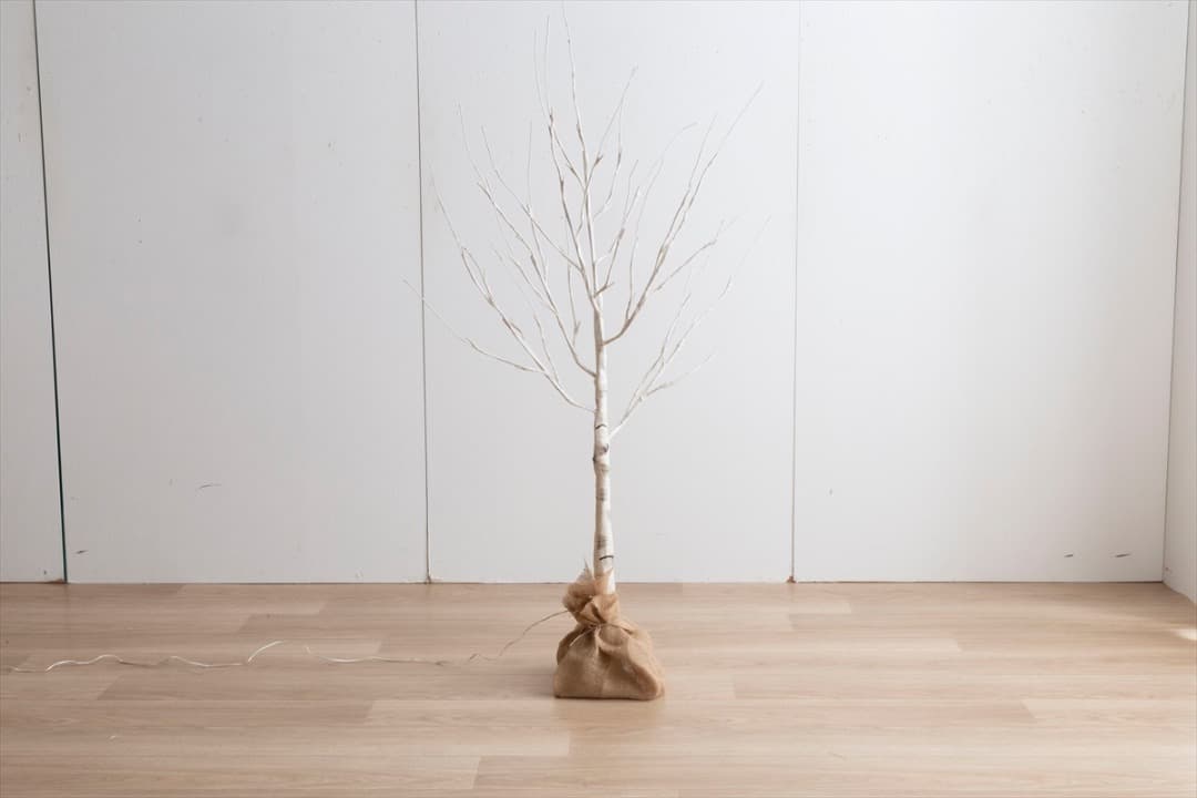【送料無料】【高さ120cm】Schnee 白樺風ツリー ブランチ LEDライト