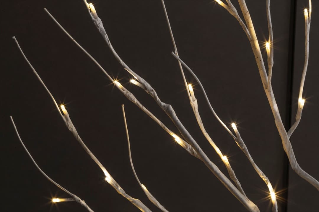 【送料無料】【高さ120cm】Schnee 白樺風ツリー ブランチ LEDライト