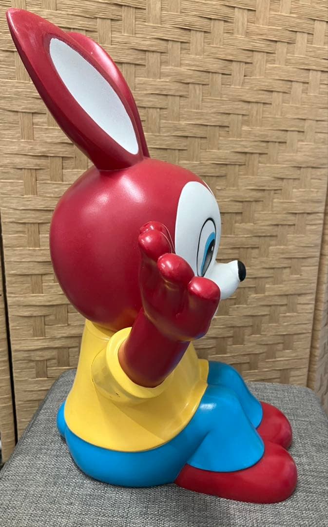 【希少】ピョンちゃん　ウサギ フィギュア 36cm 座り#2