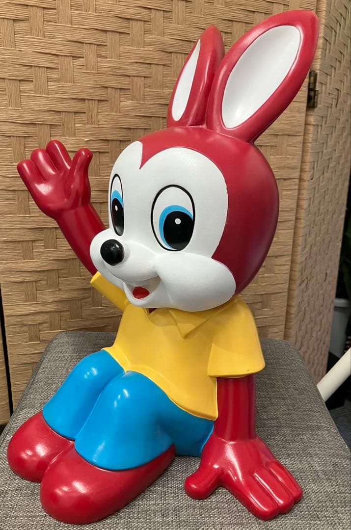 【希少】ピョンちゃん　ウサギ フィギュア 36cm 座り#2