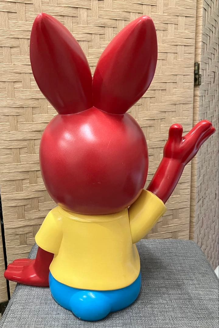 【希少】ピョンちゃん　ウサギ フィギュア 36cm 座り#2