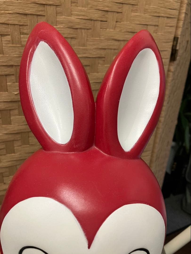 【希少】ピョンちゃん　ウサギ フィギュア 36cm 座り#2