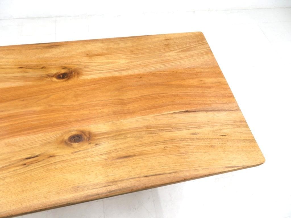 展示品　チェスナット材　無垢材　オイル仕上げ　デスク　書斎机　勉強机　北欧　高級