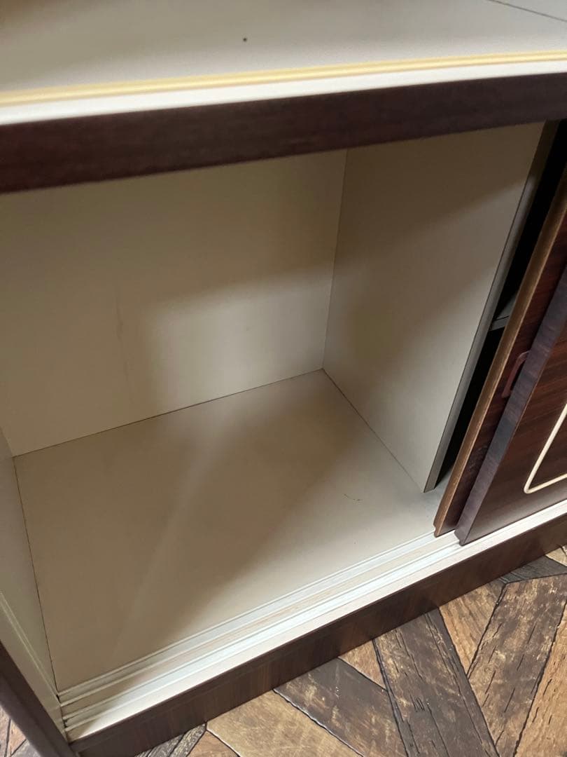 飾り棚 昭和レトロ 食器棚 レトロポップ インテリア 当時物 アンティーク