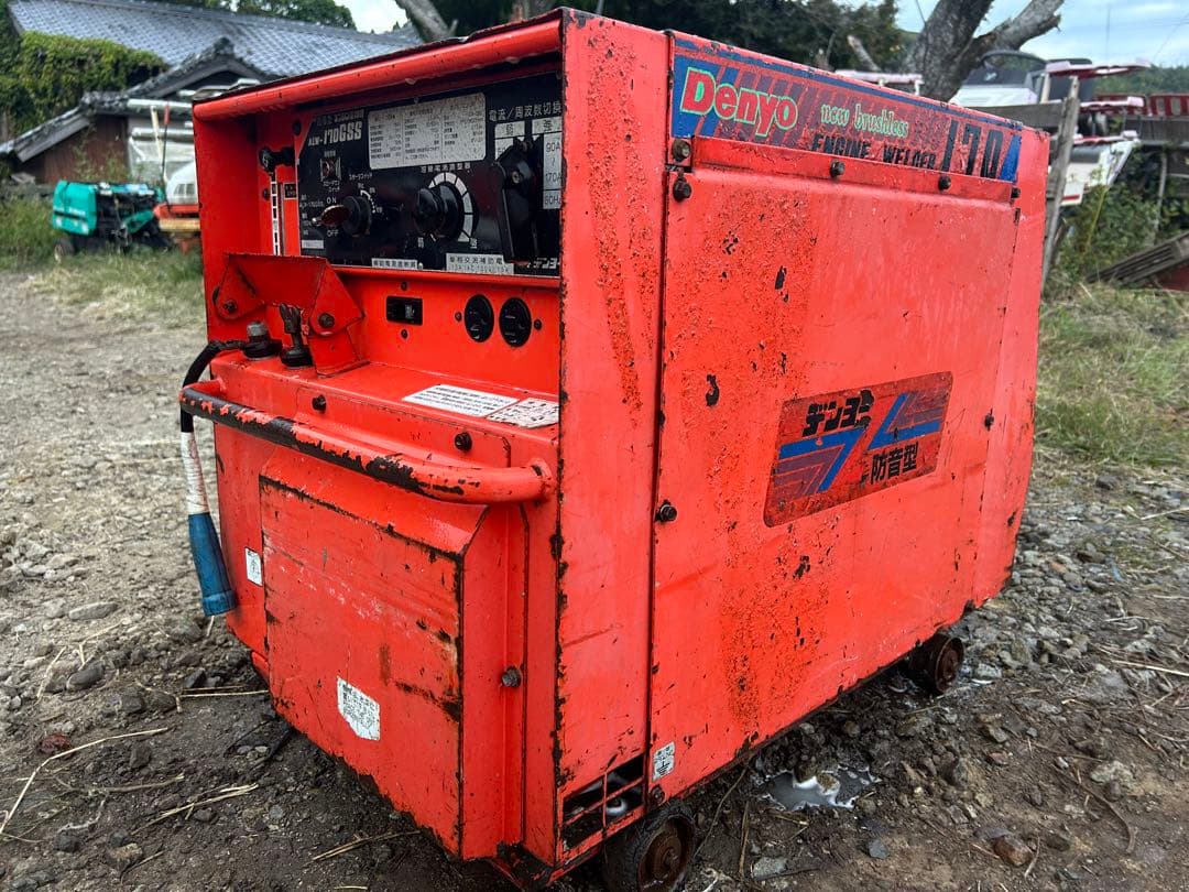 宮崎　Denyo ウェルダ セル　発電機　溶接機　エンジン溶接機 アーク溶接機
