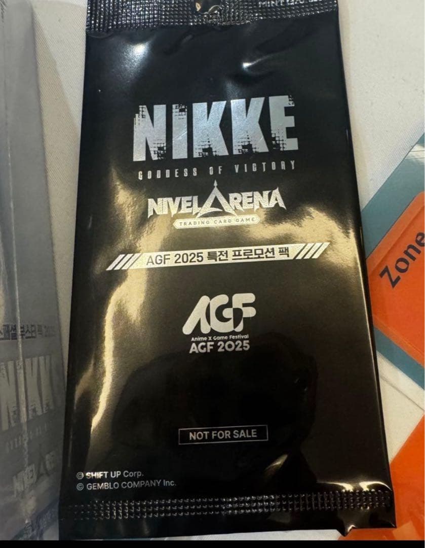 海外限定】勝利の女神NIKKE ニベルアリーナ　TCG 2BOX おまけ付　ニケ
