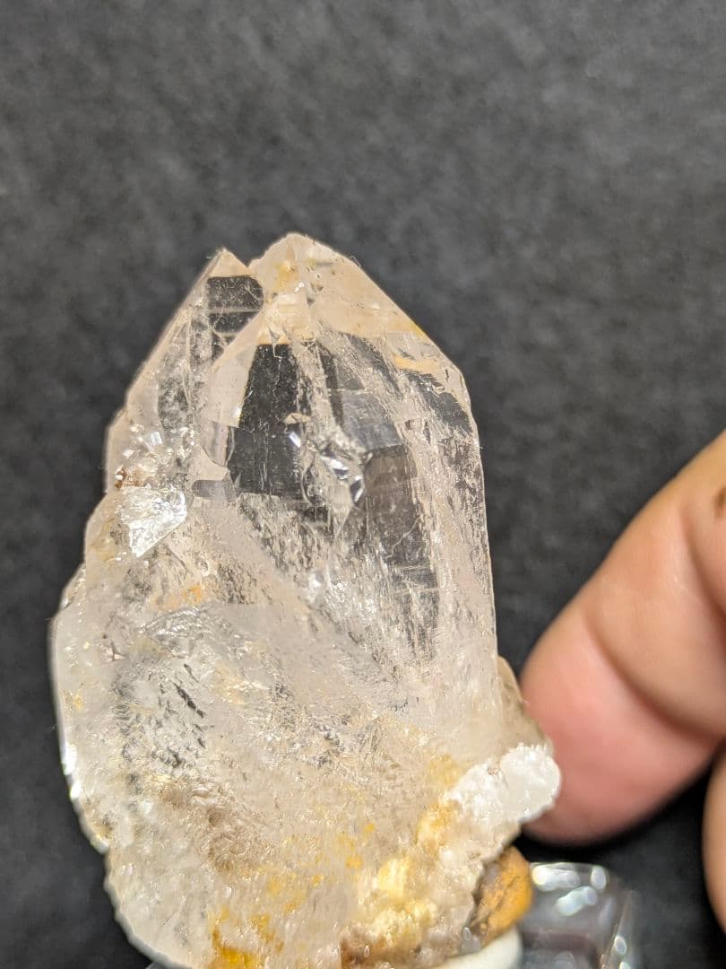 ネパール産　ガネーシュヒマール　カテドラル水晶　　階段膜が綺麗！　50グラム！