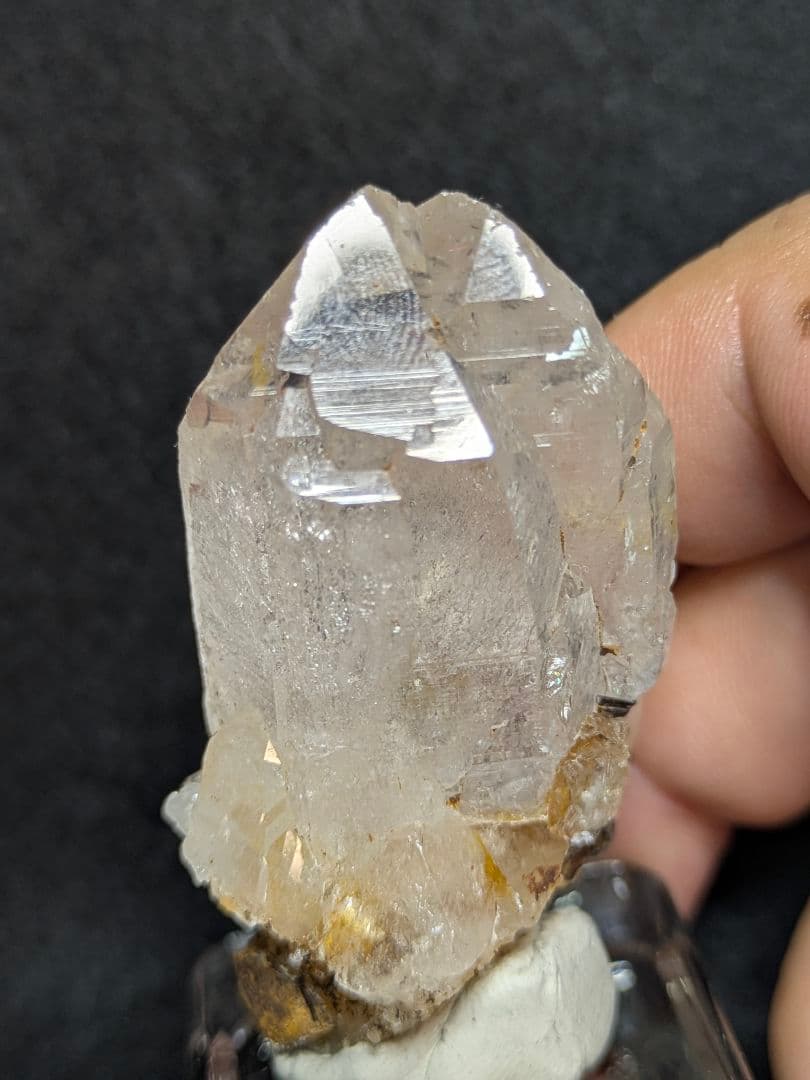 ネパール産　ガネーシュヒマール　カテドラル水晶　　階段膜が綺麗！　50グラム！