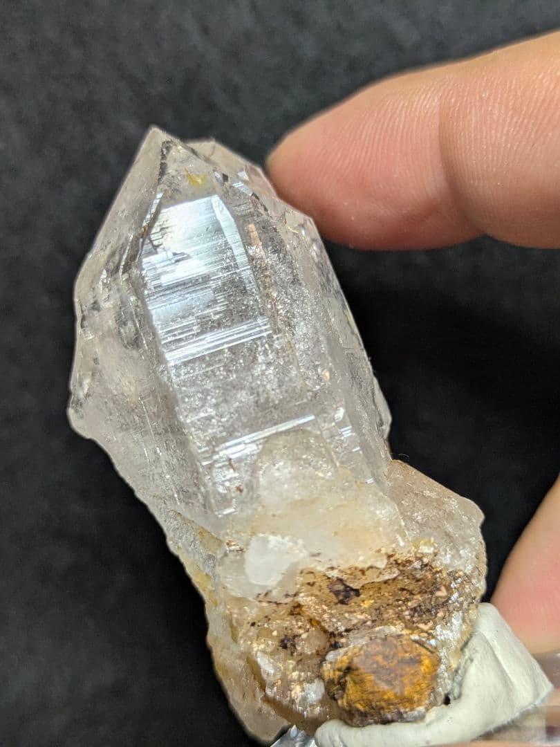 ネパール産　ガネーシュヒマール　カテドラル水晶　　階段膜が綺麗！　50グラム！