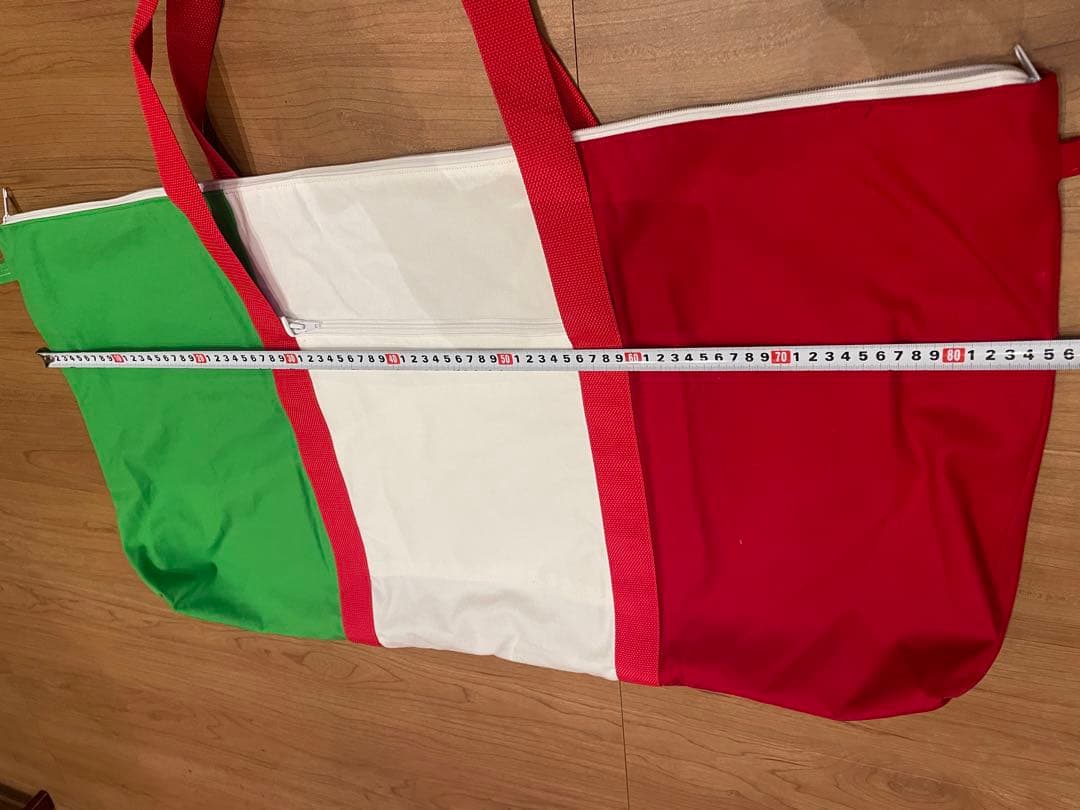 冬季オリンピックで　イタリア応援しよう　イタリア柄バッグ