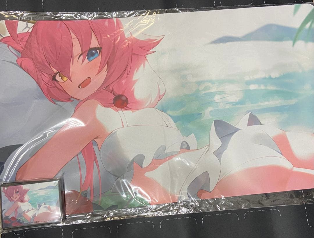 スリーブ プレイマット セット 小鳥遊ホシノ ブルアカ ブルー