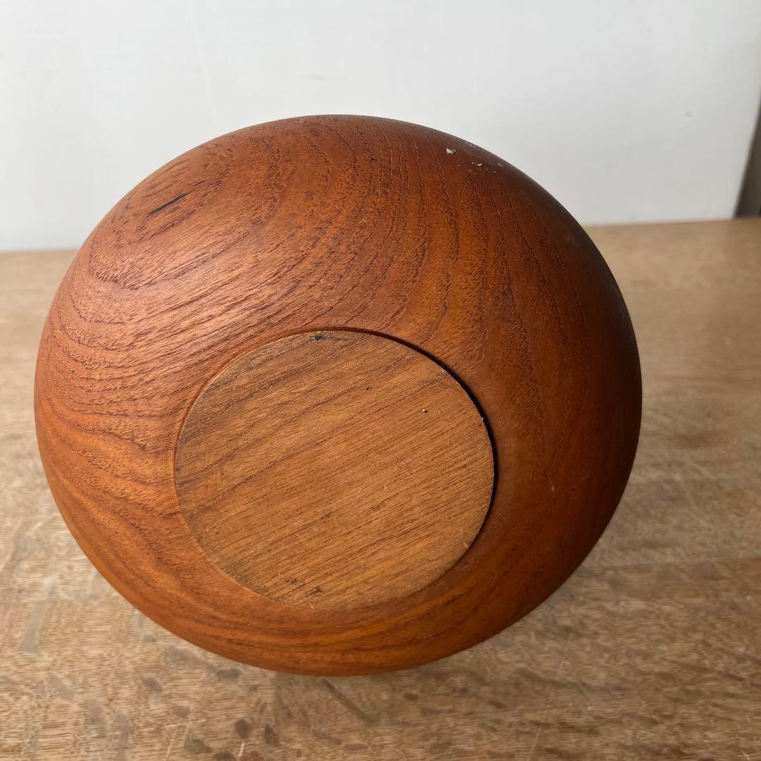 北欧ヴィンテージ　チーク無垢材　サービストレー