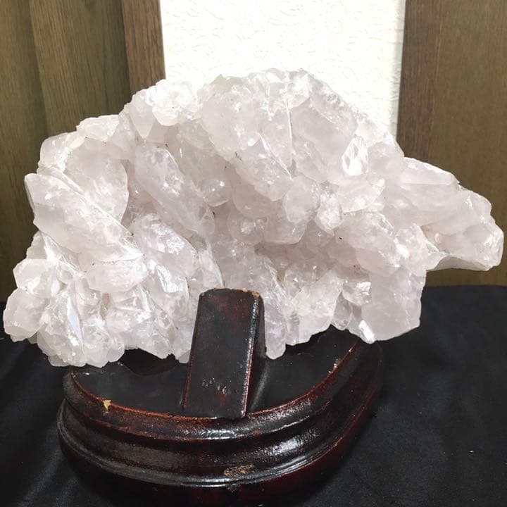 新品❗️水晶クラスター　天然石