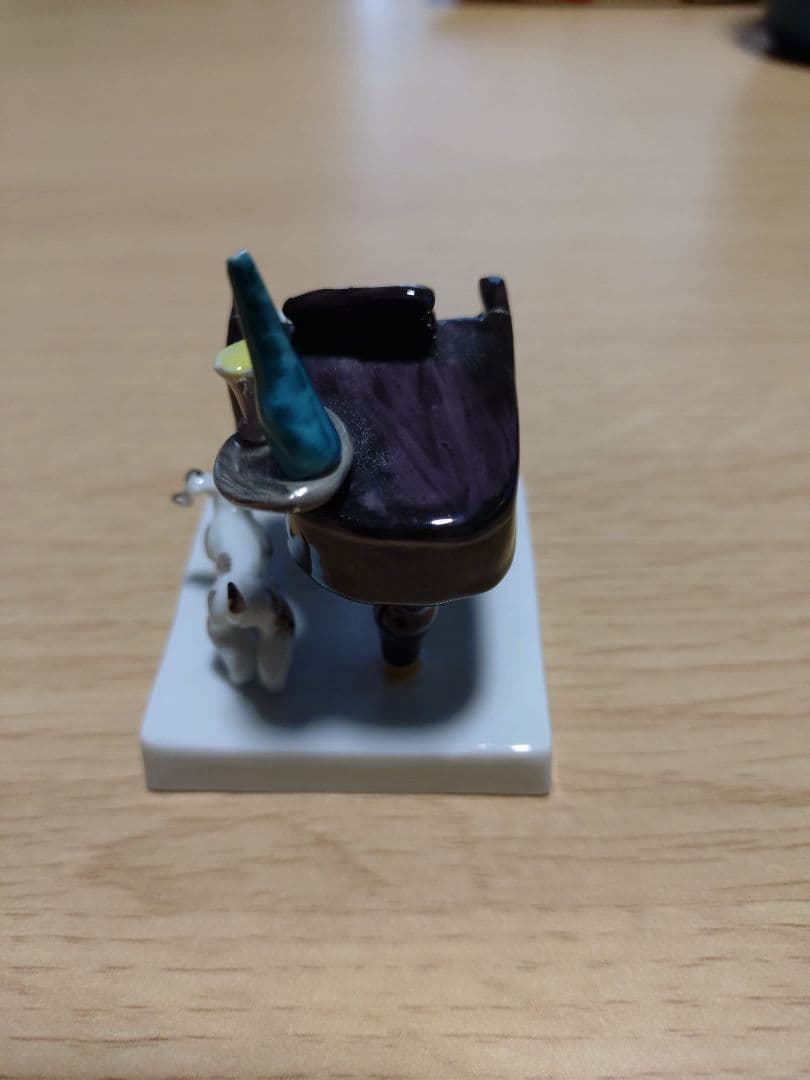 マイセン ピエロとピアノの陶器製置物 2個セット インテリア オブジェ