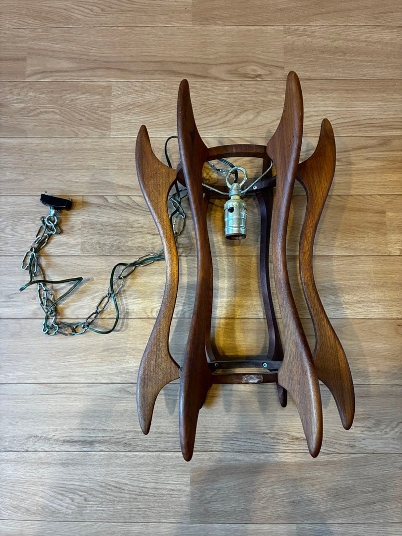 祐天寺　Sein 木製ペンダントライト ミッドセンチュリー　ヴィンテージ