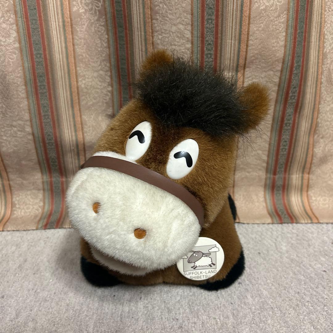 昭和 レトロ ぬいぐるみ 馬 スリッパ 吸盤 4体 午年 - メルカリ